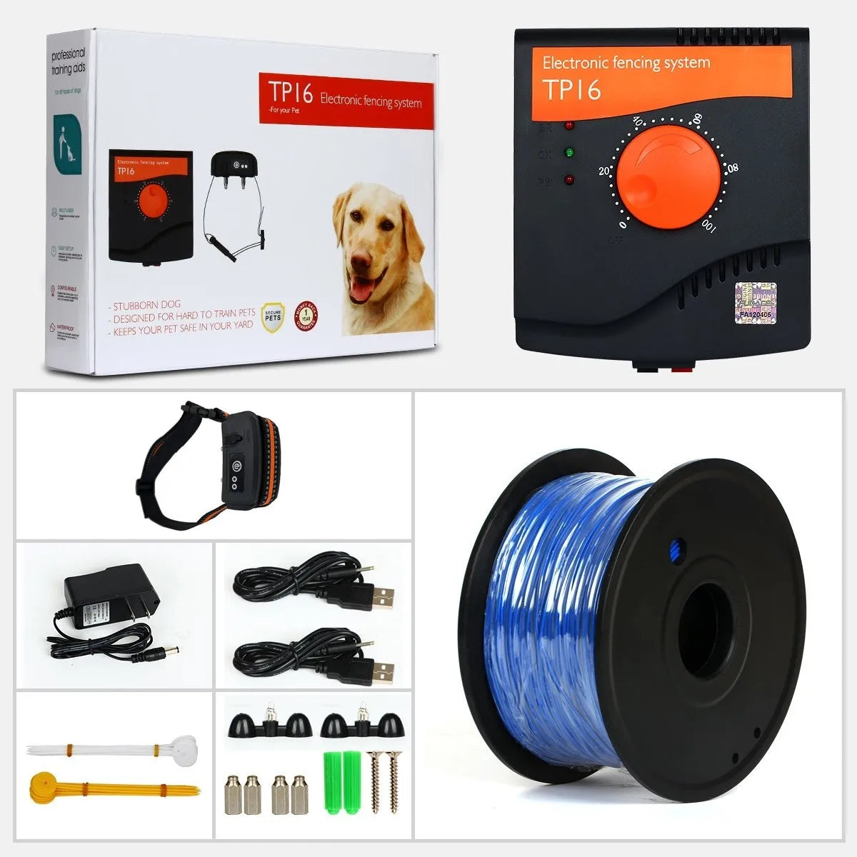 Cerca Eléctrica Invisible para Perros – Seguridad y Libertad Controlada 🐶⚡🏡 - Collar Electrico