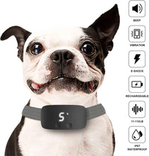 Cargar imagen en el visor de la galería, Collar Antiladridos Inteligente Recargable e Impermeable – Control Efectivo y Seguro - Collar Electrico

